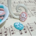 Hibiscus Cameo - 5pcs